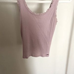 purple lace stackable tank